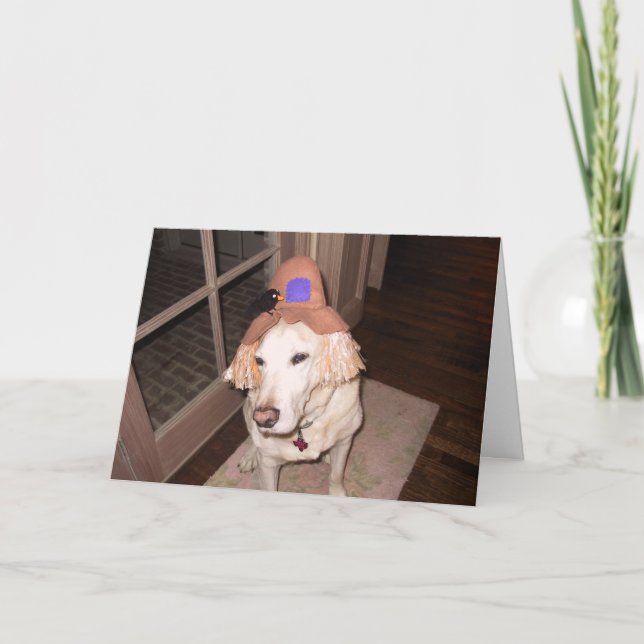 Halloween goosee karte (Vorderseite)