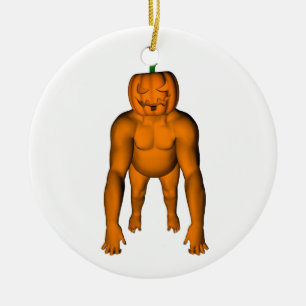 Halloween Gorilla Keramikornament
