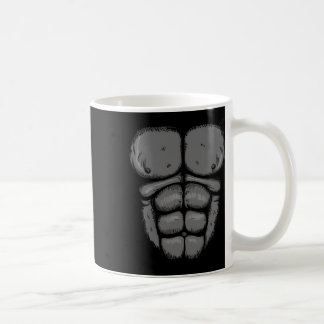 Halloween Gorilla Monkey Bauch Brustkostüm Männer Kaffeetasse