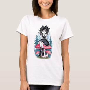 Halloween Gothic Voodoo Doll T Shirt, Creepy T-Shi T-Shirt
