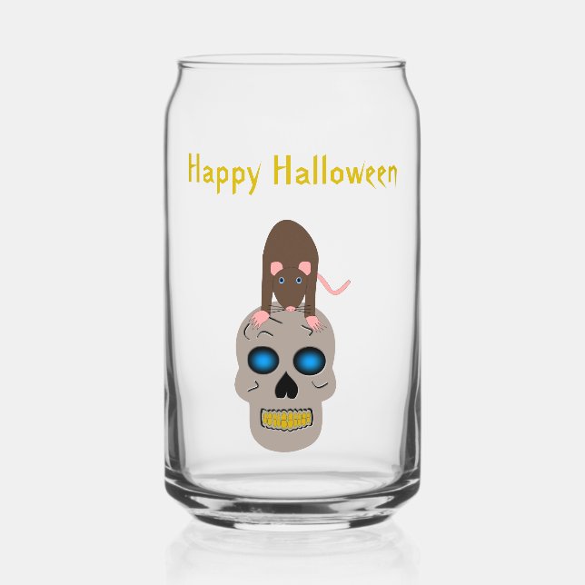 Halloween gothique et crâne personnalisé (Recto)