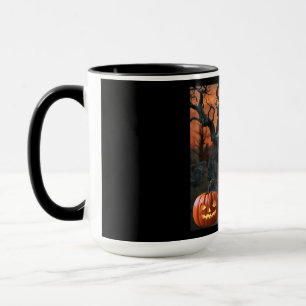Halloween Grabstein Spaß "Dewey Burnum" Tasse