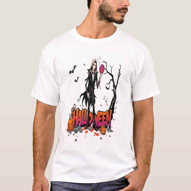halloween graffiti art anime T-Shirt (Vorderseite)