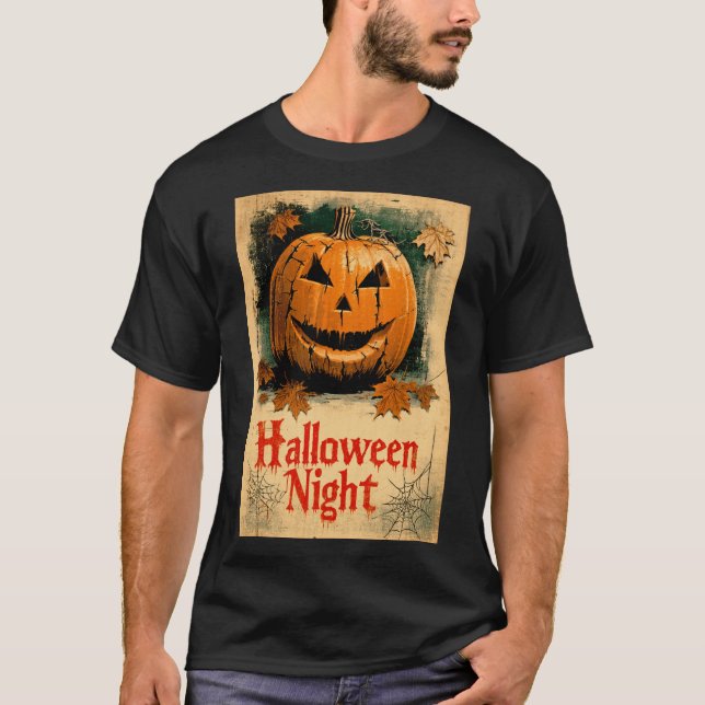 Halloween Graphic – 1960s Inspired Series T-Shirt (Vorderseite)