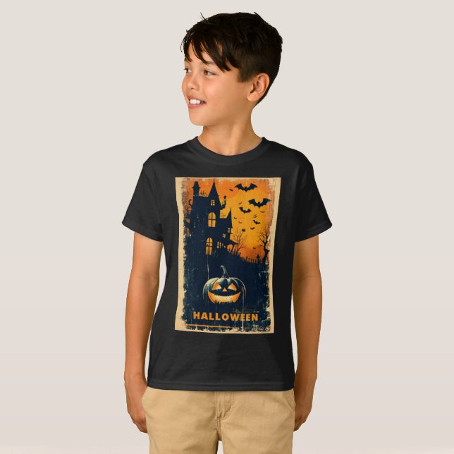 Halloween Graphic - Limited Edition Artwork T-Shirt (Vorne ganz)