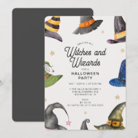 Halloween Gray Wizards & Hexes Party
