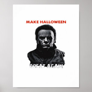 Halloween Great Again - Beängstigende Horror Hallo Poster