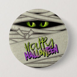 Halloween Green ID685 Button