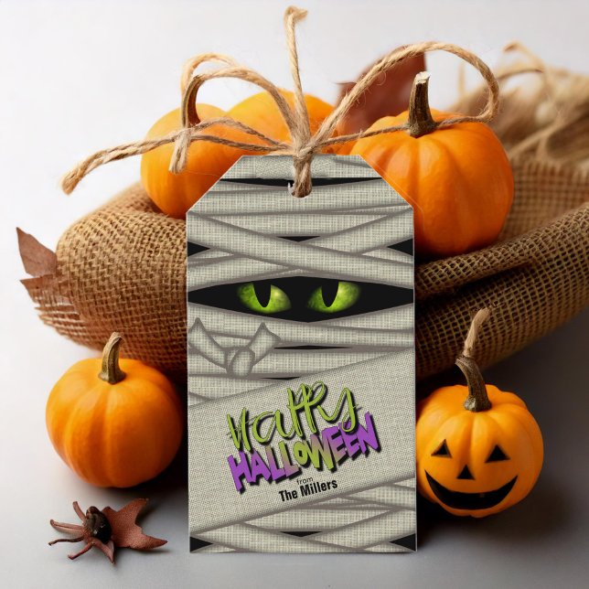 Halloween Green ID685 Geschenkanhänger (Von Creator hochgeladen)