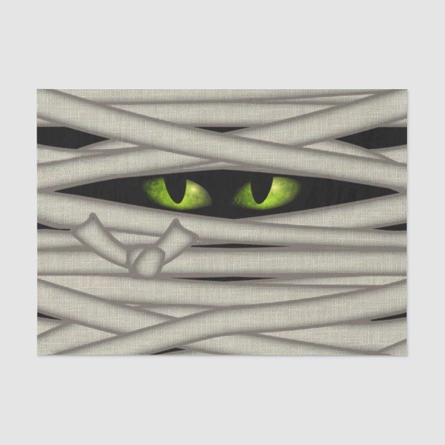 Halloween Green ID685 Seidenpapier (Vorderseite)