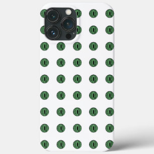 Halloween Green Polka Dot Eyes Case-Mate iPhone Hülle