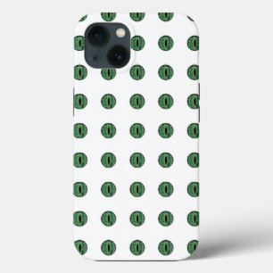 Halloween Green Polka Dot Eyes Case-Mate iPhone Hülle