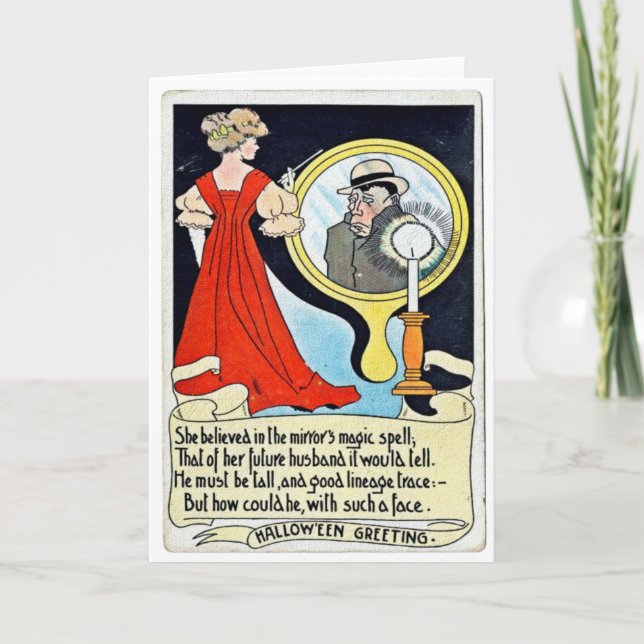 Hallowe'en Greeting Card Karte (Vorderseite)