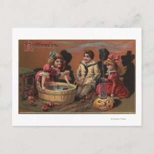 Halloween GreetingBobbing für Äpfel #2 Postkarte