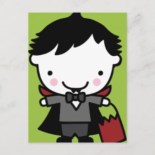 Halloween Greetings for Kids Postcard Postkarte