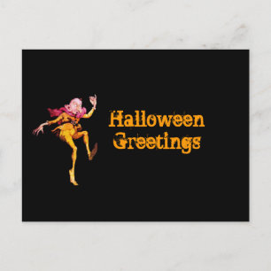 Halloween Greetings Goblin Postkarte