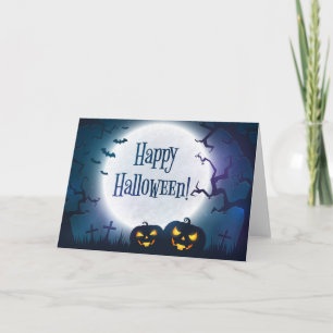 Halloween Greetings Karte