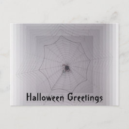 Halloween Greetings Niedlich Spirit mit Infinity W Postkarte