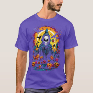 Halloween Grim Sensenmann T-Shirt