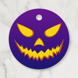 Halloween Grinning Face Kürbislaterne Pumpkin Geschenkanhänger