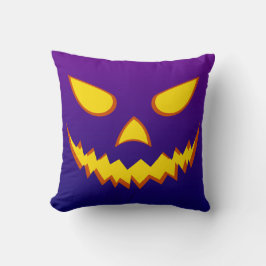 Halloween Grinning Face Kürbislaterne Pumpkin Kissen