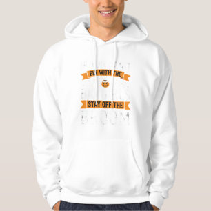 Halloween große Mädchen Besen Hexe Design_1 Hoodie