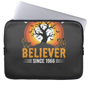 Halloween Großer Kürbis Anhänger Retro Skelett Laptopschutzhülle