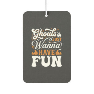 Halloween-Grüfte wollen nur Spaß haben Design_1 Autolufterfrischer