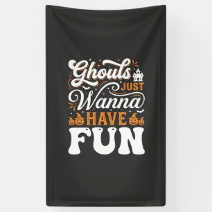 Halloween-Grüfte wollen nur Spaß haben Design_1 Banner