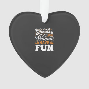 Halloween-Grüfte wollen nur Spaß haben Design_1 Ornament