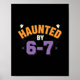 Halloween Grusel 67 Six Seven Meme 1 (15) Poster