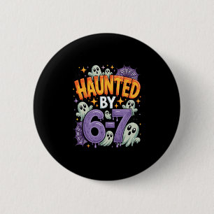 Halloween Grusel 67 Six Seven Meme 1 (25) Button