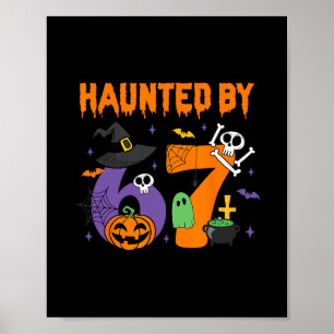 Halloween Grusel 67 Six Seven Meme 1 (4) Poster