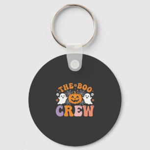 Halloween Grusel-Crew Geist-Kürbis-Design_1 Schlüsselanhänger