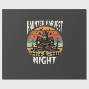 Halloween Grusel-Kürbis-Nacht Geschenkpapier