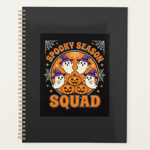 Halloween Grusel-Saison-Squad-Geist-Kürbis-Design Planer