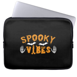 Halloween Grusel-Vibes Geburtstag Laptopschutzhülle