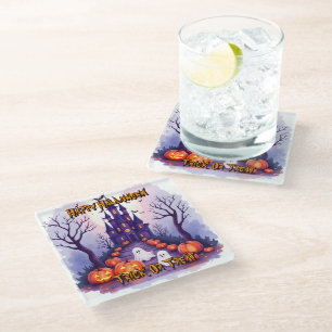 Halloween Gruselig Süße Beliebte Kollektion Glasuntersetzer