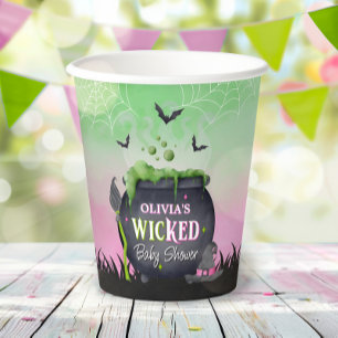 Halloween Gruselige Babyparty-Papierbecher Pappbecher