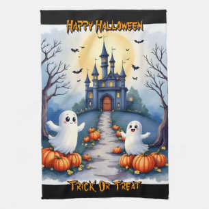 Halloween Gruselige Süße Trend-Kollektion Geschirrtuch