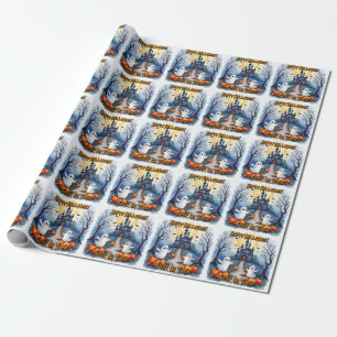 Halloween Gruselige Süße Trendige Kollektion Geschenkpapier