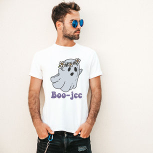 Halloween Gruseliger Geist Boo Jee Boo  T-Shirt