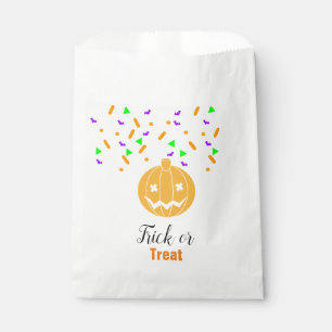 Halloween Gruseliger Kürbis Konfetti Streusel Geschenktütchen