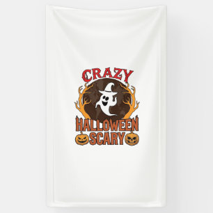 Halloween Gruseliger Kürbis Retro Gravur Textur_1 Banner