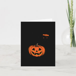 Halloween Gruseliger Schwarzer Labrador Retriever Karte