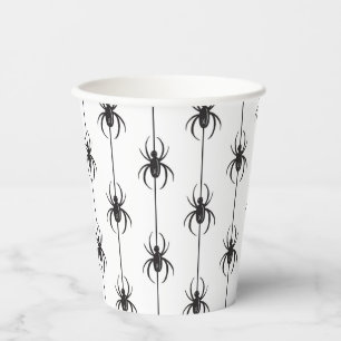 Halloween Gruseliger Spider Pappbecher