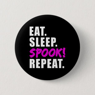 Halloween Gruselkostüm Geist Damen Frauen Herren Button