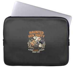 Halloween Gruselparty für Hühner Laptopschutzhülle