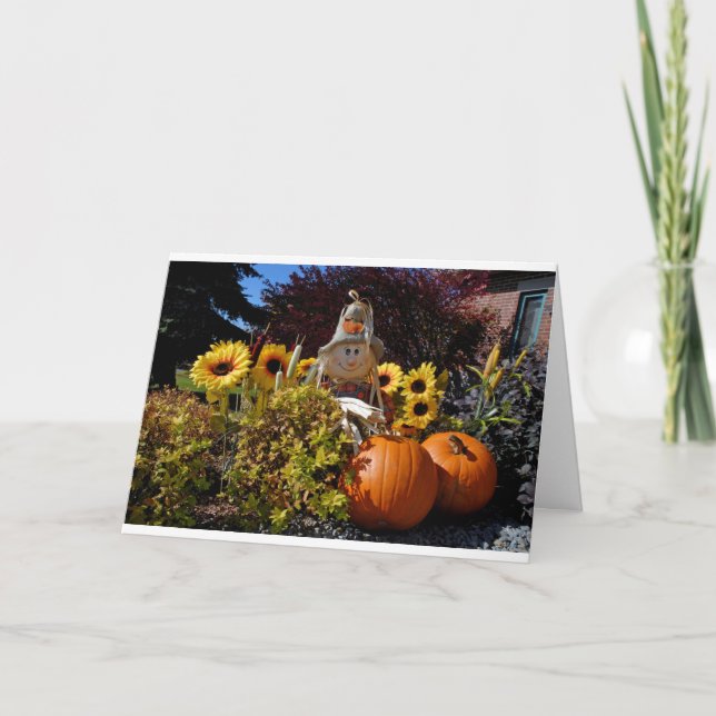 Halloween-Gruß-Karte Karte (Vorderseite)