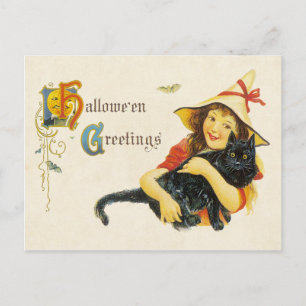 Halloween-Gruß Postkarte